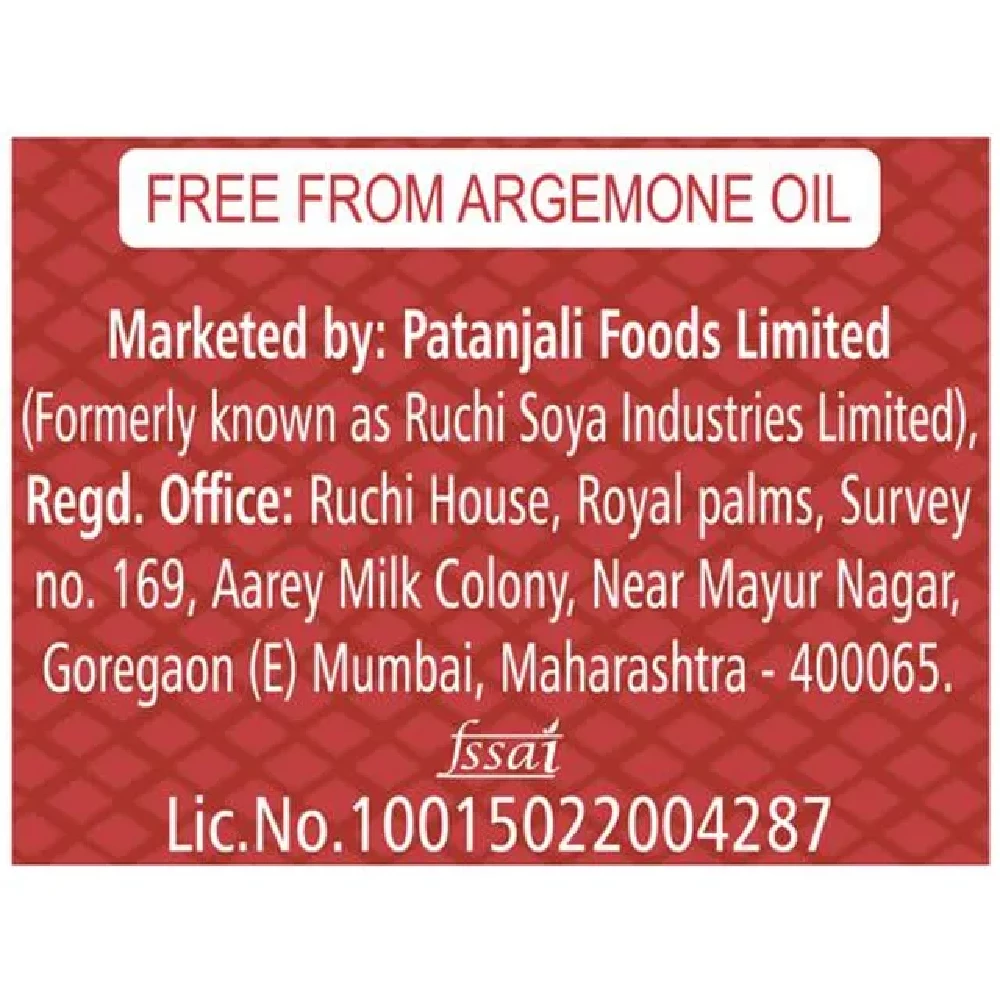 Patanjali Fortified Mustard Oil, 5 L Jar-5.webp